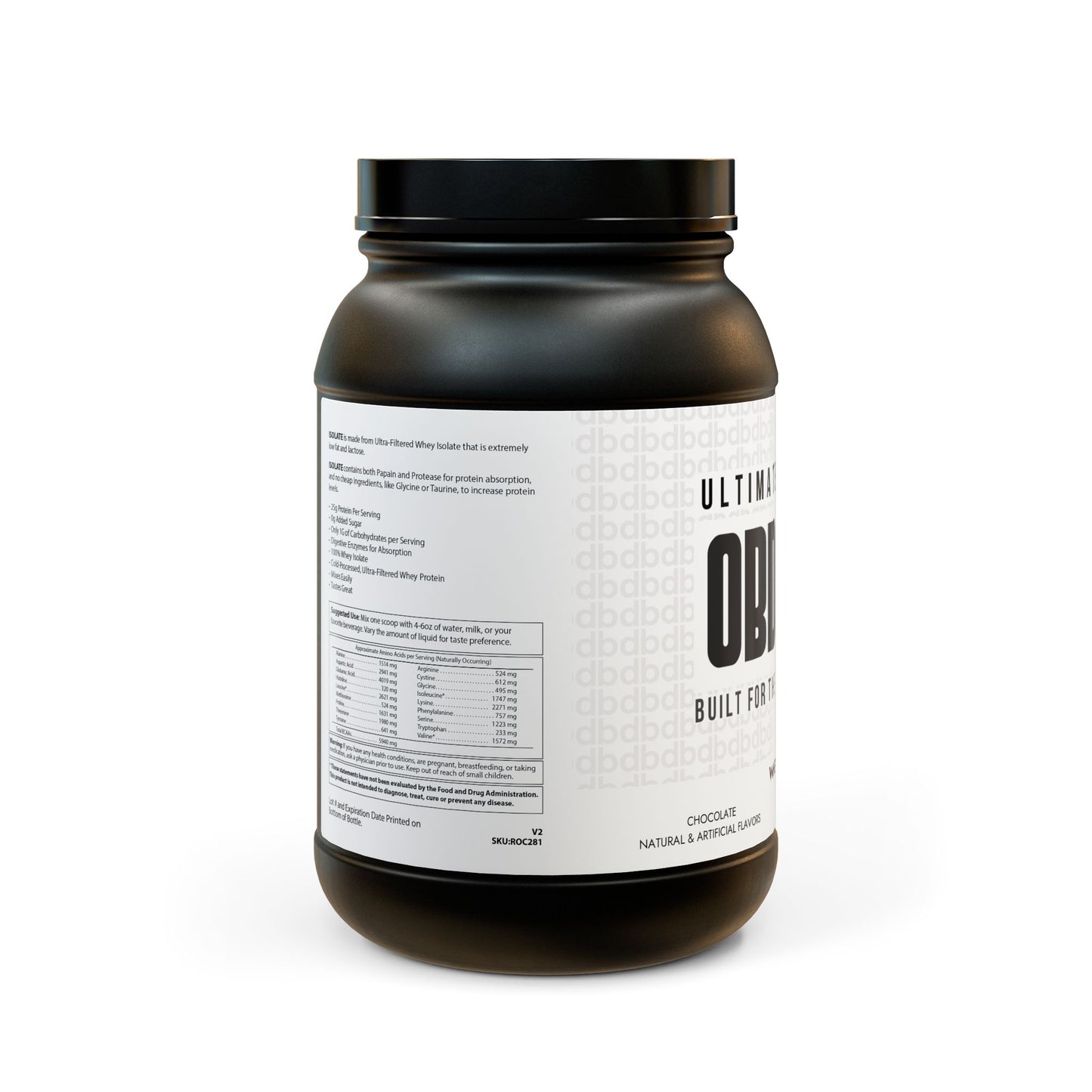 PURE WHEY ISOLATE PROTEIN | OBDLO LABS™